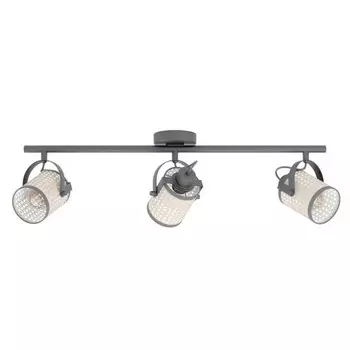 Светильник RUSCOMB, 3x10Вт E27, цвет чёрный