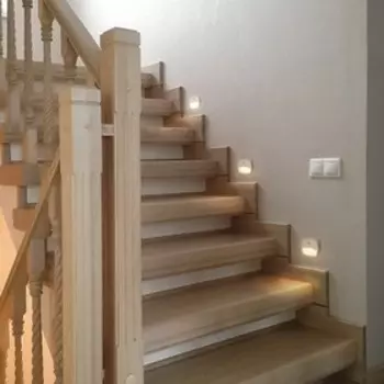 Светильник с датчиком движения 0,5Вт, 3LED, IP20, 7,5x7,5x2,7 см