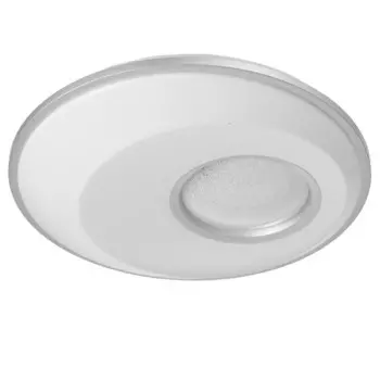 Светильник с ПДУ 1432/1GR LED 80Вт серый 49х49х10 см