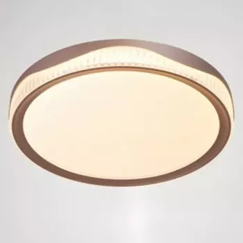 Светильник с ПДУ 1514/1 LED 80Вт кофе 51х51х8,5 см