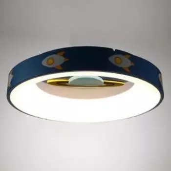 Светильник с ПДУ 1774/1 LED 62Вт 3000-6000К диммер 47х47х9,5 см