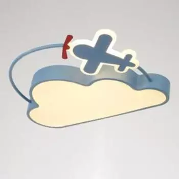 Светильник с ПДУ 1784/1 LED 60Вт диммер синий 50х38х5,5 см