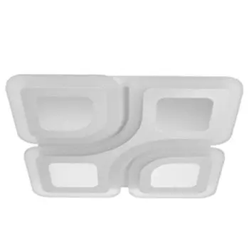 Светильник с ПДУ 660609N LED 160Вт 3 режима 3000-6000К диммер белый 50х50х4,5 см