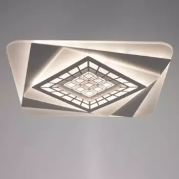 Светильник с ПДУ 74636/1 LED 110Вт диммер 3000-6000К белый 46х46х4 см BayerLux