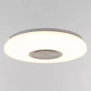 Светильник с ПДУ "Альтаир" LED 60Вт RGB динамик белый 40х40х7 см