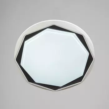 Светильник с ПДУ "Крензель" LED 48Вт диммер черный 38х38х7,5см