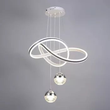 Светильник с ПДУ «Мона» LED 170 Вт 3000-6000К белый 494919-119 см