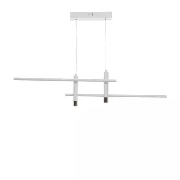 Светильник с ПДУ «Монтана» LED 30 Вт 3000-6000К бело-золотой 91721 см