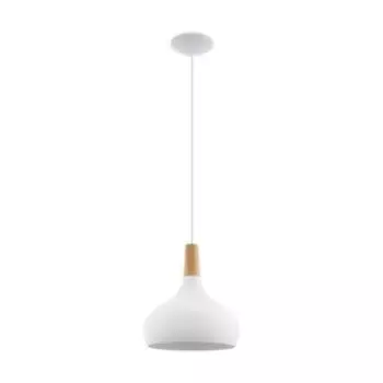 Светильник SABINAR, 1x60Вт E27, цвет белый, коричневый