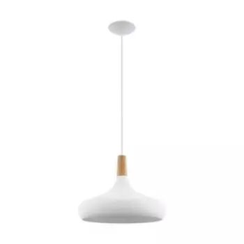 Светильник SABINAR, 1x60Вт E27, цвет белый, коричневый