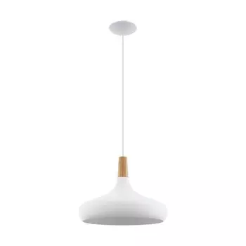 Светильник SABINAR, 1x60Вт E27, цвет белый, коричневый