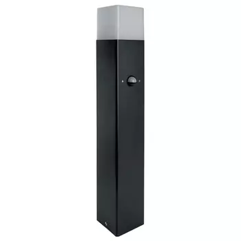 Светильник садово-парковый Feron DH0207, IP44, E27, 10 Вт, 80х80х450 мм, цвет чёрный