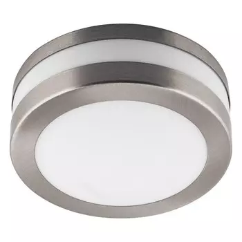 Светильник садово-парковый Feron DH020, IP44, GX53, 20 Вт, 140х140х50 мм, цвет сталь