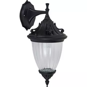 Светильник садово-парковый Feron PL581, IP44, E27, 60 Вт, 180х210х400 мм, цвет чёрный