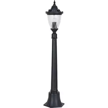 Светильник садово-парковый Feron PL586, IP44, E27, 60 Вт, 180х180х1120 мм, цвет чёрный
