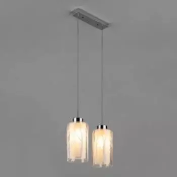 Светильник Santos, 2x60Вт E27, цвет хром