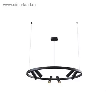 Светильник подвесной Maytoni MOD102PL-L42B4K, 6хLED, 42Вт, 98х90х120 см, 4000Лм, цвет чёрный