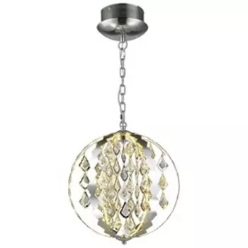 Светильник SELENA 396x0.1Вт LED хром 40x40x47,8см