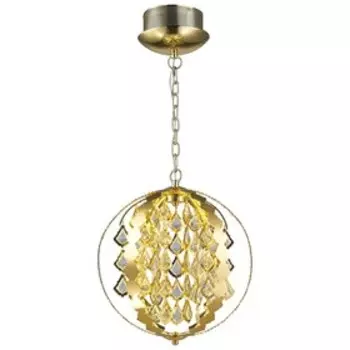 Светильник SELENA 396x0.1Вт LED золото 40x40x47,8см