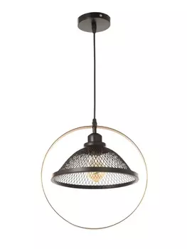 Светильник «Сети» 140 Вт Е27 черный/бронза 262630(+100)см