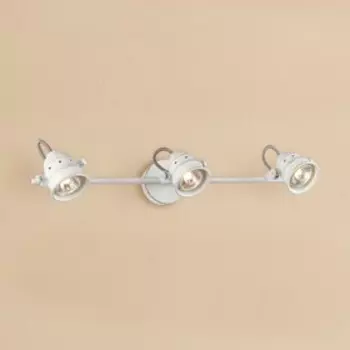 Светильник «Сфера» 3x50Вт GU10 белый, золото 54x18,5x9,5см