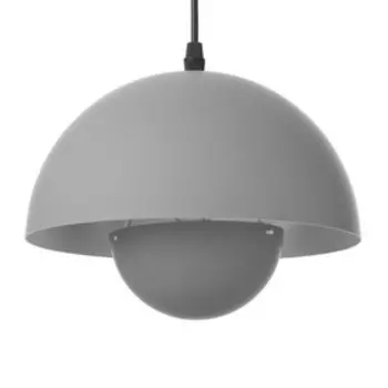 Светильник "Сфера" Е27 40Вт серый 23х23х20-120см