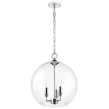 Светильник Sferico, 3x40Вт E14, цвет хром