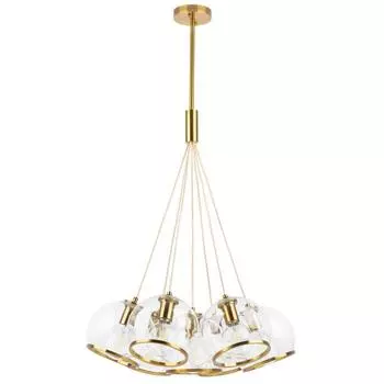 Светильник Sferico, 7x40Вт E27, цвет латунь