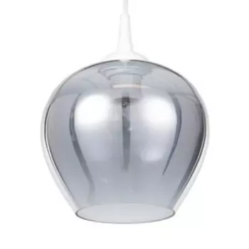 Светильник Шакира 1хЕ27 белый/тонированный 20х20х18см