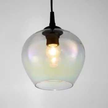 Светильник BayerLux Шакира 1хЕ27 перламутровый 20х20х18см