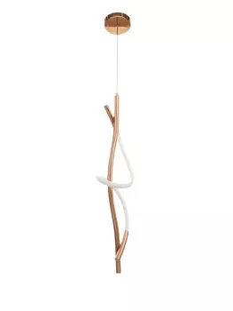 Светильник «Шанти» LED 18 Вт 3000К латунь 151874-274 см