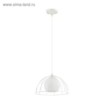 Светильник SHELBY 1x60Вт E27 белый