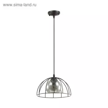 Светильник SHELBY 1x60Вт E27 черный