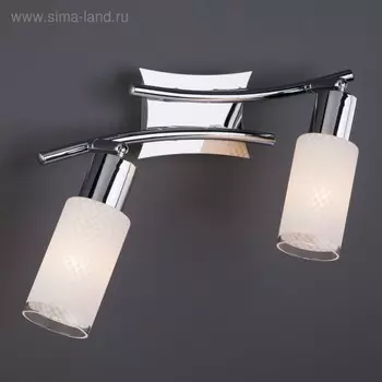 Светильник Sherwood 2x40Вт E14 хром