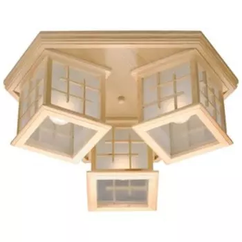 Светильник «Симона» 3x40Вт E27 натуральный 50x50x17,5см