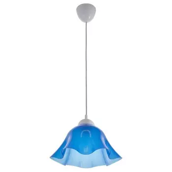 Светильник BayerLux "Симпл" 1x40Вт E27 синий