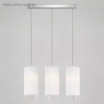 Светильник Sirena 3x60Вт E14 хром