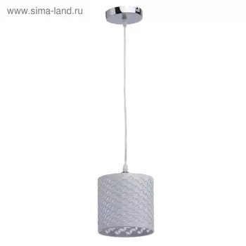 Светильник "Скарлет" 1x60W E27 хром 15x15x110см