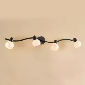 Светильник «Соната», 4x60Вт E14, коричневый 83x19x11 см