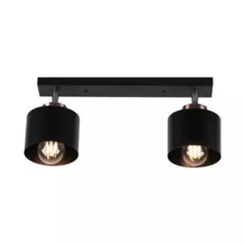 Светильник SP.024-52-52, 2x60Вт E27, цвет чёрный