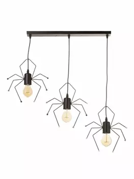 Светильник Spider 340 Вт Е27 черный 52188 см