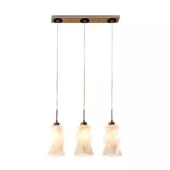 Светильник «Спин», 3x75Вт E27, хром 49,5x29x25,5 см