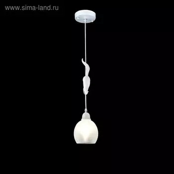 Светильник Squirrel 1x60Вт E14 белый