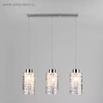 Светильник Stella, 3x60Вт E27, цвет хром