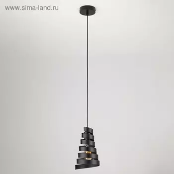 Светильник Storm 1x40Вт E27, чёрный 12,3x12,3x96 см