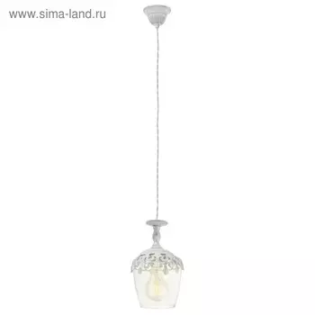 Светильник SUDBURY 1x60Вт E27, белый 17x17x110 см