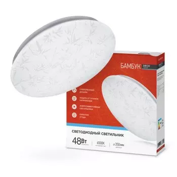 Светильник светодиодный «Бамбук» 48Вт 230В 6500К 3120Лм 380х55 мм
