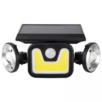 Светильник светодиодный ФАZА, SLR-W05 5Вт, 7000-8000К, IP45, 300лм, на солнечной батарее, Li-Ion 1200мА.ч в комплекте