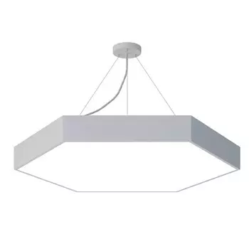 Светильник светодиодный Geometria Hexagon 66Вт 4000К 48х8х8x8 белый