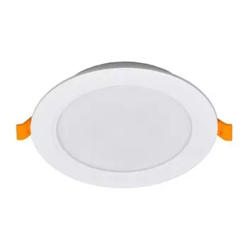 Светильник светодиодный JazzWay, PLED DL7 WH Downlight 10Вт, 4000К, 120х26 мм, IP54, ДВО, встраиваемый